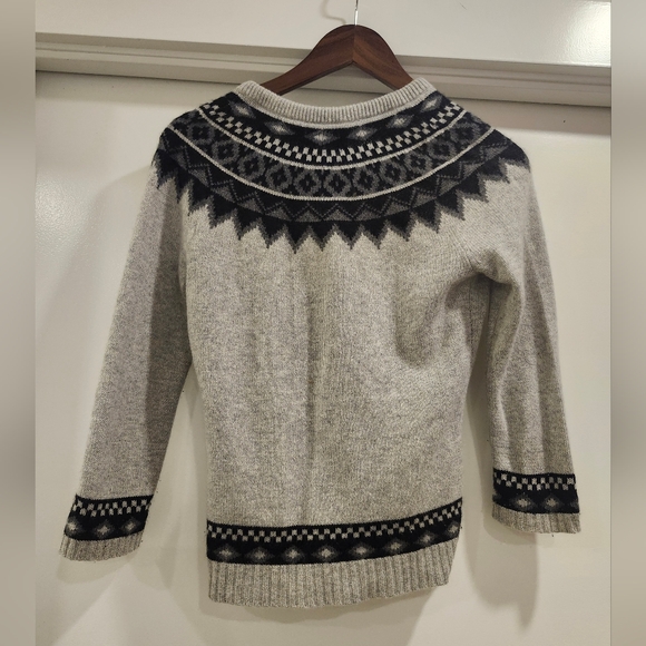 L.A.M.B. 100% Cashmere Fair Aisle Sweater - Picture 4 of 8